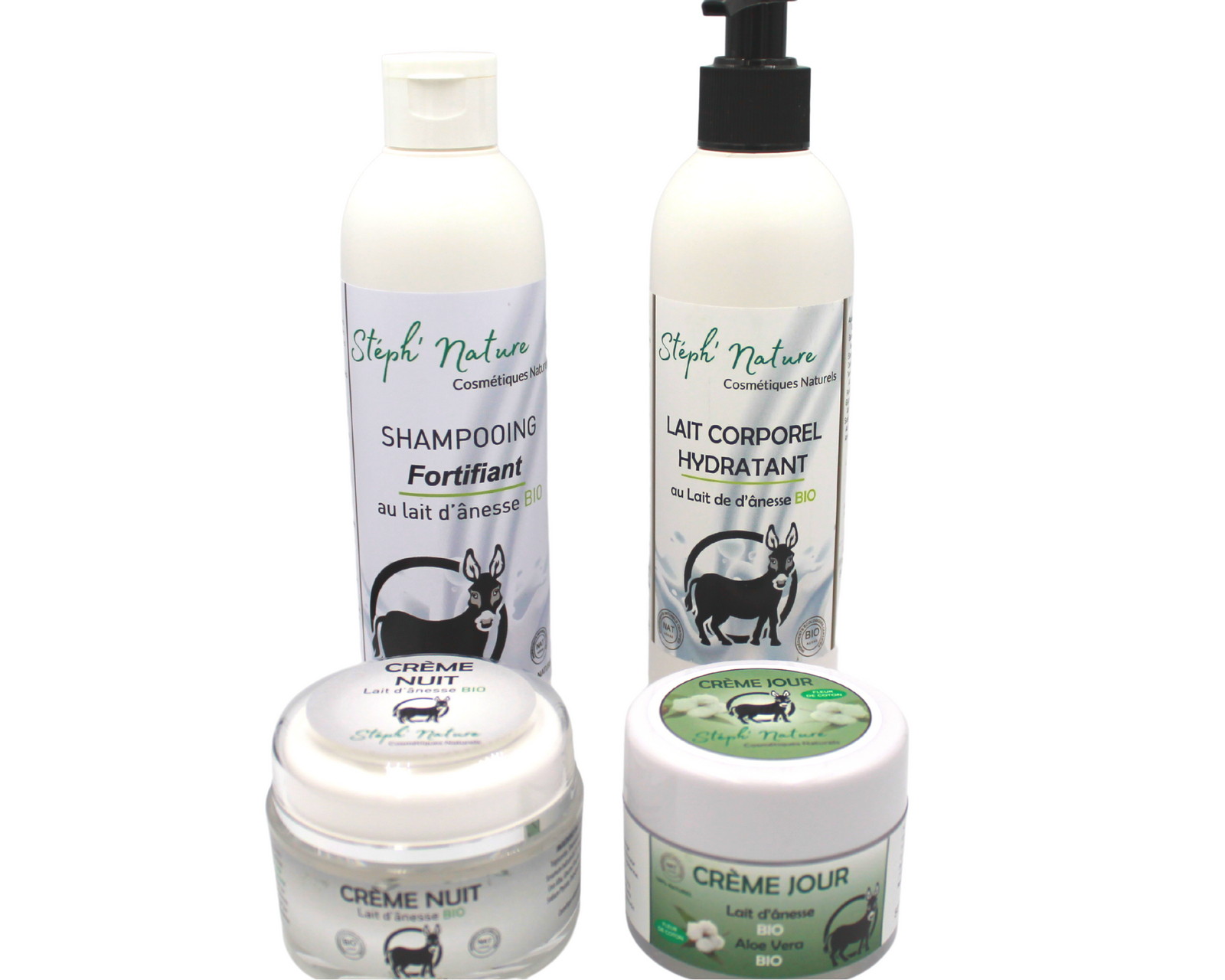 lait corporel au lait d'ânesse Bio