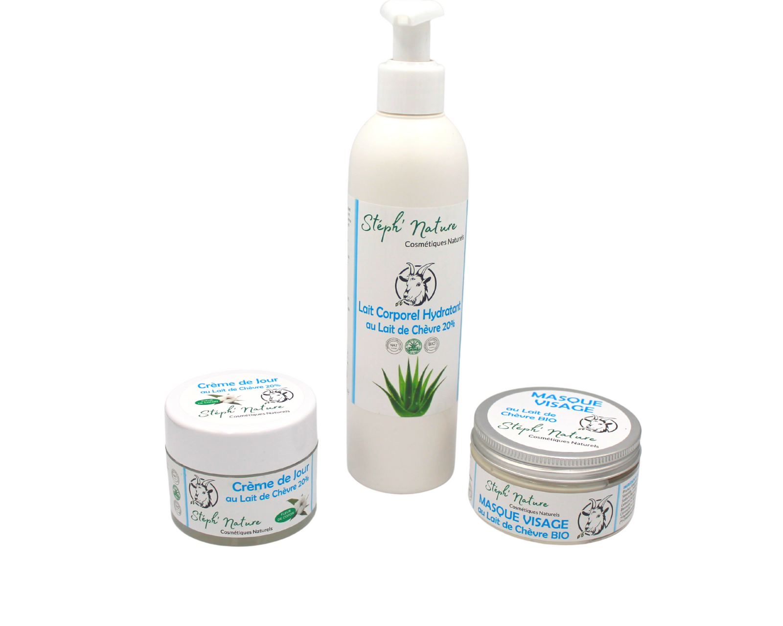 Lait corporel hydratant au lait de chèvre 20%