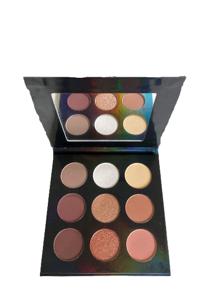 Palette de fards à paupières nude